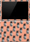 Bouffants and Broken Hearts Gray Scale Pineapple Surface Pro (2017) Skin